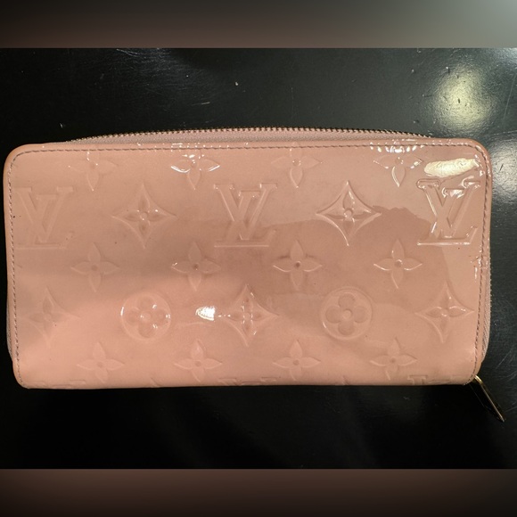 Louis Vuitton Vernis Zippy Wallet Rose Velours - Picture 5 of 9